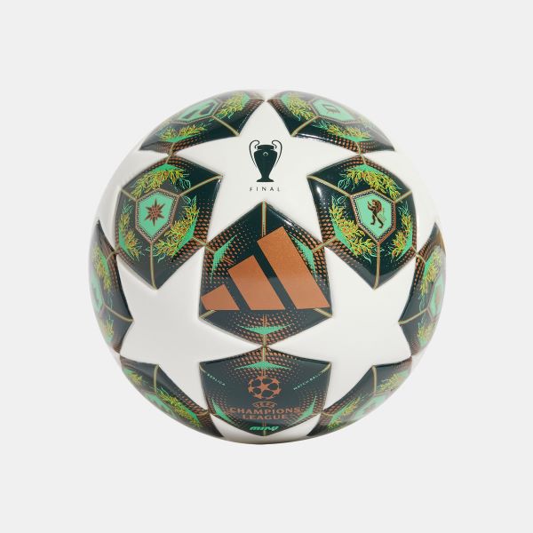(Mis 1) Mini Ball ADIDAS UCL Champions League (Bianco-Verde)…X